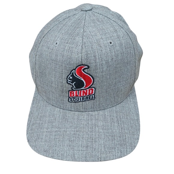 Blind Squirrel Other - Blind Squirrel Snapback Hat‎ Gray Heathered Yupoong Classics Adjustable Cap Mens